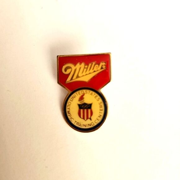Miller United States Training Center Olympic Lapel Pin - Picture 1 of 2